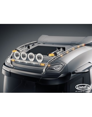Takbåge - Lightfix - Sky-light H-Max - Förkablad - Högblankt rostfritt stål - DAF - XG - 2021+