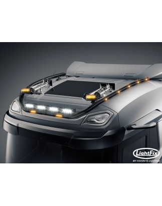 Roof bar - Lightfix - Sky-light Classic-Max - Prewired - Black - DAF - XG - 2021+