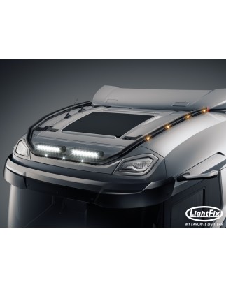 Dakbeugel - Lightfix - Sky-light Classic-Max - Voorbekabeld - Zwart - DAF - XF - 2021+