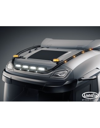 Dakbeugel - Lightfix - Sky-light Classic-Max - Voorbekabeld - Zwart - DAF - XF - 2021+