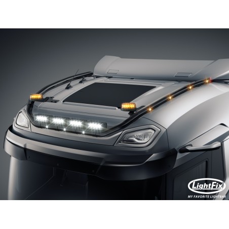 Takbåge - Lightfix - Sky-light Classic-Max - Förkablad - Svart - DAF - XF - 2021+