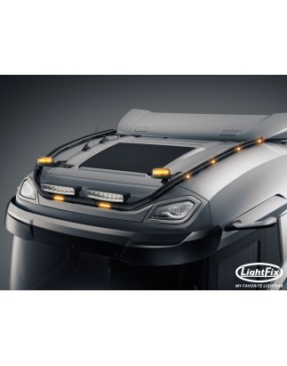 Roof bar - Lightfix - Sky-light Classic-Max - Prewired - Black - DAF - XF - 2021+