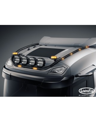 Roof bar - Lightfix - Sky-light Classic-Max - Prewired - Black - DAF - XF - 2021+