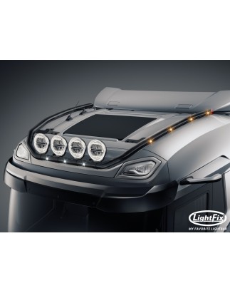 Dachbügel - Lightfix - Sky-light Classic-Max - Vorverkabelt - Schwarz - DAF - XF - 2021+