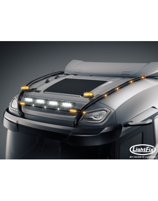 Dakbeugel - Lightfix - Sky-light H-Max - Voorbekabeld - Zwart - DAF - XF - 2021+