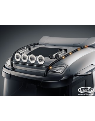 Dachbügel - Lightfix - Sky-light H-Max - Vorverkabelt - Schwarz - DAF - XF - 2021+