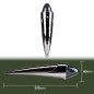 Toplamp - Ledson - Torpedo - Dual Color - Chrome - 3.3" - 8.5cm - Old School - Smoke - Wit/Amber - 24V Toplamp - Ledson - Torpedo - Dual Color - Chrome - 3.3" - 8.5cm - Old School - Smoke - Wit/Amber - 24V