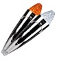 Cab roof lights - Ledson - Torpedo - Dual Color - Chrome - 3.3" - 8.5cm - Old School - Smoke - White/Amber - 24V Cab roof lights - Ledson - Torpedo - Dual Color - Chrome - 3.3" - 8.5cm - Old School - Smoke - White/Amber - 24V