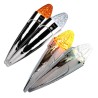 Dachlamp - Ledson - Torpedo - Dual Color - Chrom - 3.3" - 8.5cm - Old School - Smoke - Weiß/Amber - 24V