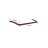 Roof bar - Bragan - Top  - 6 light mounts - Black - LED - Iveco - S-Way - 2019+