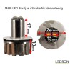 Blitzleuchte - Ledson - HideAway - LED - 26 Blitzmuster - 12V-30V