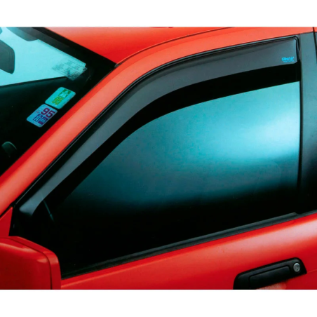 Wind deflectors - Smoke - Set - Volkswagen - Caddy - 2020+