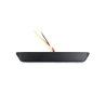 Warning light - Axixtech - Mini-Stealth MS6 - 5" - 12.8cm - Clear - 5 flash patterns - Amber - R65-2 - 12V-30V