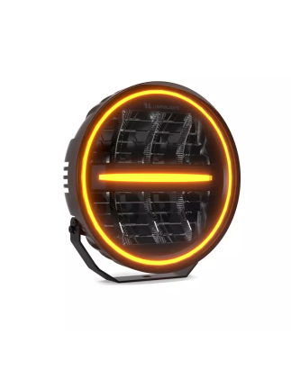 Verstraler - Luminalights - Ninja 9 - 9" - 22.9cm - Smoke - Positielicht Wit/Amber