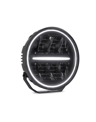Verstraler - Luminalights - Ninja 9 - 9" - 22.9cm - Smoke - Positielicht Wit/Amber