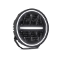 Driving light - Luminalights - Ninja 9 - 9" - 22.9cm - Smoke - Position light White/Amber