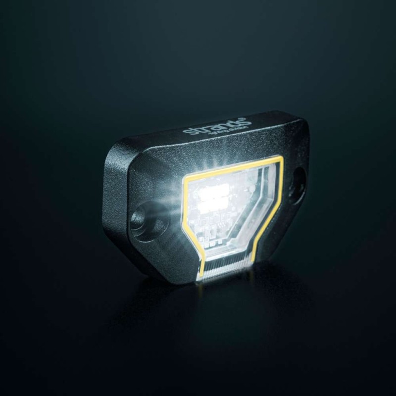 Work light - Strands - Unity Rock Light - 2.9" - 7.4cm - Smoke - Flat + Slanted - Work / Scene Work light - Strands - Unity Rock Light - 2.9" - 7.4cm - Smoke - Flat + Slanted - Work / Scene