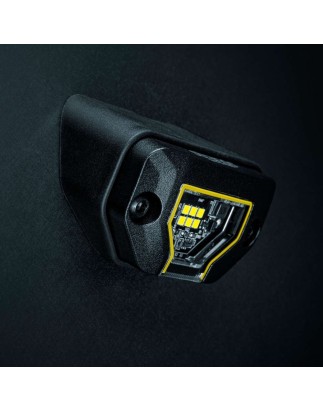 Work light - Strands - Unity Rock Light - 2.9" - 7.4cm - Smoke - Flat + Slanted - Work / Scene