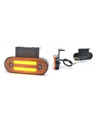 Begrenzungsleuchte - WAS - W175 - 4.5" - 11.5cm - LED - Blinklicht - Amber - 12V-24V