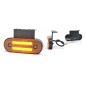 Markeringslicht - WAS - W175 - 4.5" - 11.5cm - LED - Knipperlicht - Amber - 12V-24V Markeringslicht - WAS - W175 - 4.5" - 11.5cm - LED - Knipperlicht - Amber - 12V-24V