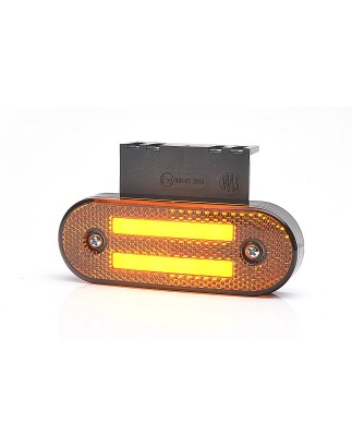Markeringslicht - WAS - W175 - 4.5" - 11.5cm - LED - Knipperlicht - Amber - 12V-24V
