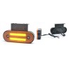 Markeringslicht - WAS - W175 - 4.5" - 11.5cm - Amber - 12V-24V