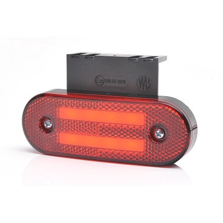 Marker Light - WAS - W175 - 4.5" - 11.5cm - Red - 12V-24V