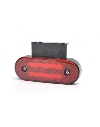 Markeringslicht - WAS - W175 - 4.5" - 11.5cm - Rood - 12V-24V