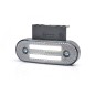 Marker Light - WAS - W175 - 4.5" - 11.5cm - Red - White - 12V-24V Marker Light - WAS - W175 - 4.5" - 11.5cm - Red - White - 12V-24V