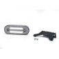 Markeringslicht - WAS - W175 - 4.5" - 11.5cm - Rood - Wit - 12V-24V Markeringslicht - WAS - W175 - 4.5" - 11.5cm - Rood - Wit - 12V-24V