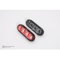 Markeringslicht - Metec - 2.8" - 7cm - Helder - Rood - 12V-24V