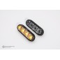 Marker Light - Metec - 2.8" - 7cm - Clear - Amber - 12V-24V