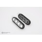 Marker Light - Metec - 2.8" - 7cm - Clear - White - 12V-24V