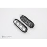 Markeringsljus - Metec - 2.8" - 7cm - Klar - Vit - 12V-24V