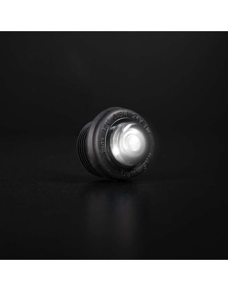 Begrenzungsleuchte - Strands - Freedom Black Raven - 1.1" - 2.9cm - Smoke - Weiß - 12V-30V 