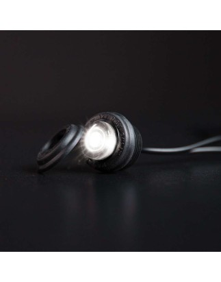 Marker Light - Strands - Freedom Black Raven - 1.1" - 2.9cm - Smoke - White - 12V-30V