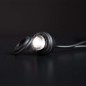 Marker Light - Strands - Freedom Black Raven - 1.1" - 2.9cm - Smoke - White - 12V-30V Marker Light - Strands - Freedom Black Raven - 1.1" - 2.9cm - Smoke - White - 12V-30V