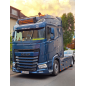 Sun visor - TruckStyle Sweden - Height 40cm - DAF - XF/XG/XG+ - 2023+