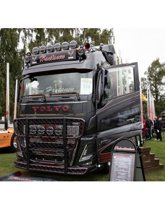 Sun visor - TruckStyle Sweden - Height 31.5cm - Volvo - FH/FM/FMX - 4/5/Aero - Globetrotter/Globetrotter XL - 2013+