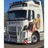 Zonneklep - TruckStyle Sweden - Hoogte 31.5cm - Volvo - FH/FM/FMX - 4/5/Aero - Globetrotter/Globetrotter XL - 2013+