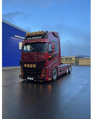 Solskydd - TruckStyle Sweden - Höjd 31.5cm - Volvo - FH/FM/FMX - 4/5/Aero - Globetrotter/Globetrotter XL - 2013+