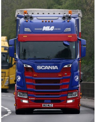 Sun visor - TruckStyle Sweden - SV 30 - Height 30cm - Scania - G/L/P/R/S - 2016+