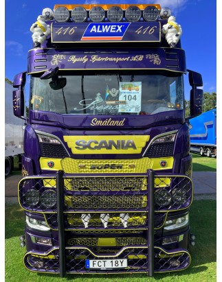 Solskydd - TruckStyle Sweden - SV 30 - Höjd 30cm - Scania - G/L/P/R/S - 2016+