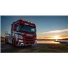 Sun visor - TruckStyle Sweden - SV 30 Lazer - Height 30cm - Scania - G/L/P/R/S - 2016+