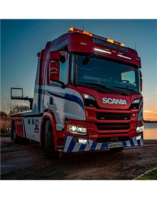 Solskydd - TruckStyle Sweden - SV 30 Lazer - Höjd 30cm - Scania - G/L/P/R/S - 2016+