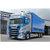 Sun visor - TruckStyle Sweden - SV 35 Lazer - Height 35cm - Scania - G/L/P/R/S - 2016+