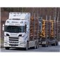 Solskydd - TruckStyle Sweden - Flat Lazer - Höjd 30cm - Scania - G/L/P/R/S - 2016+