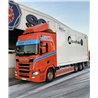 Sun visor - TruckStyle Sweden - Flat Lazer - Height 30cm - Scania - G/L/P/R/S - 2016+