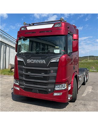 Sun visor - TruckStyle Sweden - Flat Lazer - Height 30cm - Scania - G/L/P/R/S - 2016+