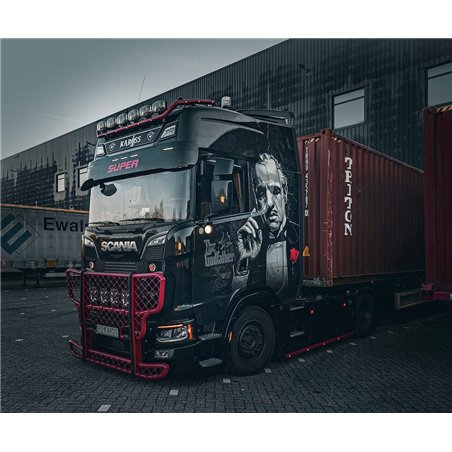 Zonneklep - TruckStyle Sweden - SV 35 - Hoogte 35cm - Scania - G/L/P/R/S - 2016+